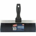 Dynamic Paint Products Dynamic 12 in. Blue Steel Taping Knife with Black Plastic Handle DYN752